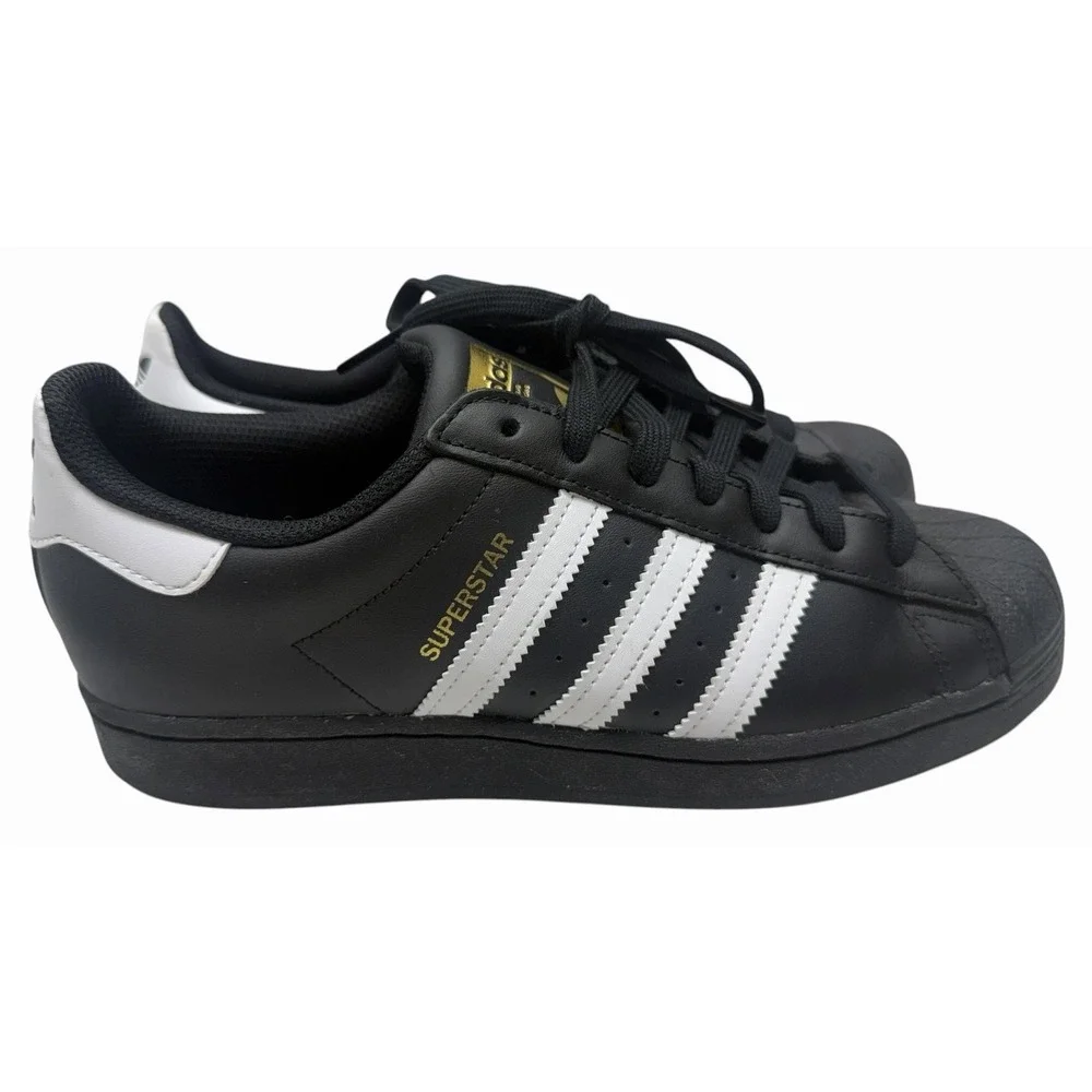 Adidas Originals Superstar EG4959 Black White Men's Size 8.5 Sneakers New w/ Box